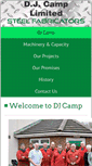 Mobile Screenshot of djcamp.co.uk